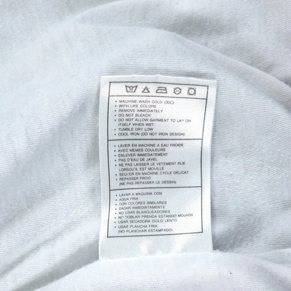 VTG Nike Track Jacket Men's XXL 2XL 90s Blue White Nylon Full‎ Zip Performance - Picture 9 of 16